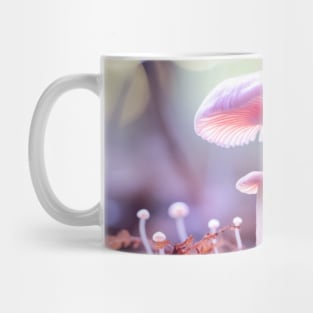 Mushroom Forest Nature Serene Tranquil Mug